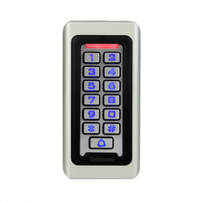 Sistema de control de acceso para puertas con teclado numérico IP66 para exteriores