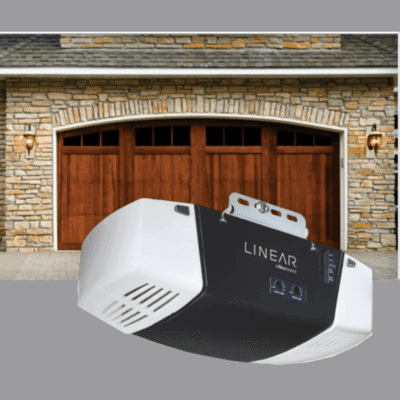 El operador de puerta de garaje Deluxe de doble lámpara modelo LCO75 de 3/4 HP es el más potente de Linear hasta la fecha.