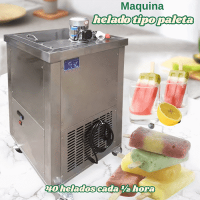 Maquina para hacer helado tipo paleta
