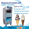 helado soft vainilla Maquina de helado soft🍦